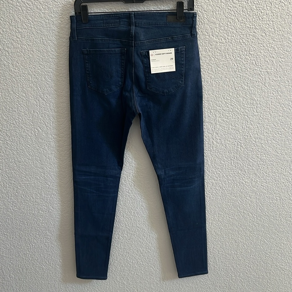 AG Farah High-Rise Stretch Skinny Ankle Jeans Size 29 - Picture 8 of 11